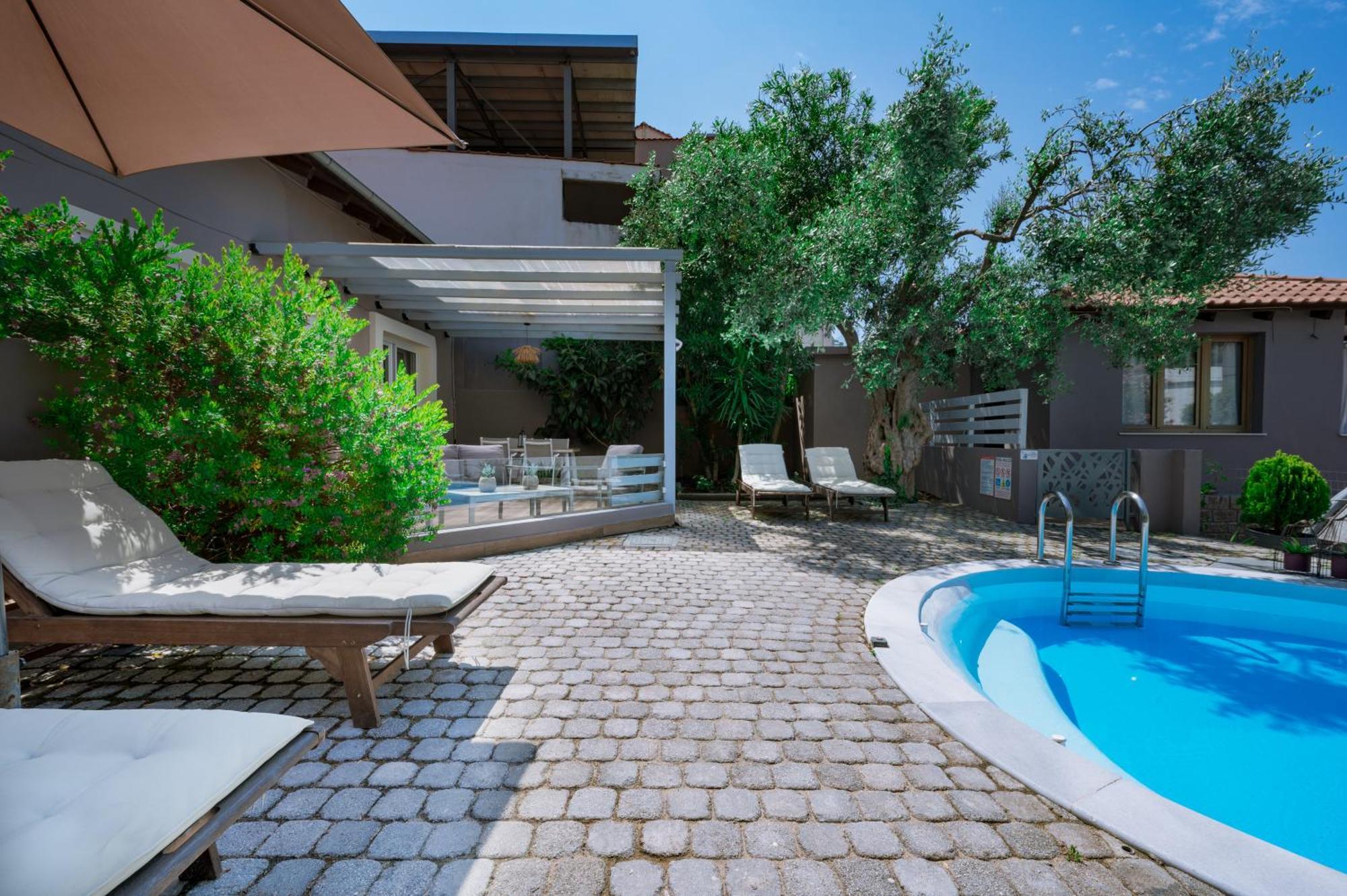 Ferienwohnung Ktima Papaoikonomou Potos Exterior foto